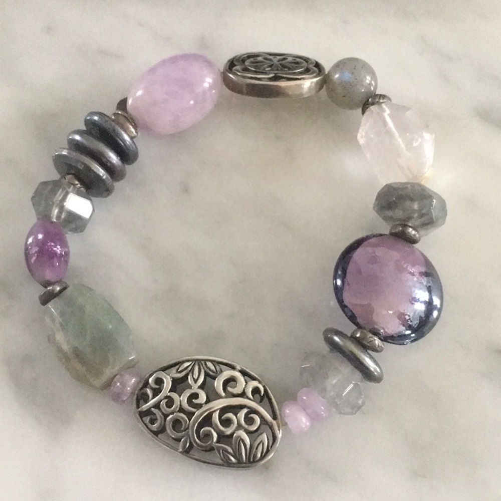 Silpada Amethyst bracelet